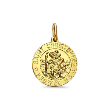 st christopher pendant